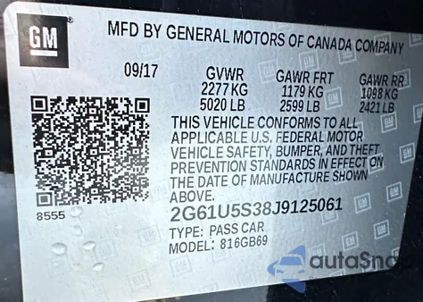 2G61U5S38J9125061